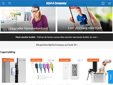 Kjell & Company skjermbilde