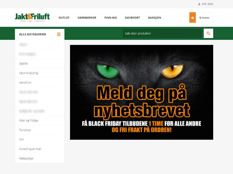 Jakt & Friluft skjermbilde