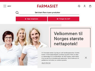 Farmasiet skjermbilde