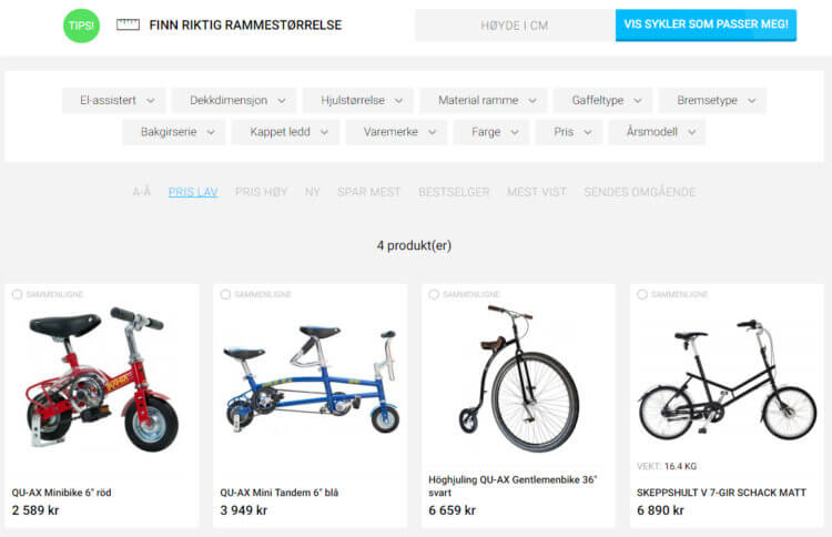 Bilde fra kategorien "Spesialsykler" på Cykelkraft.no