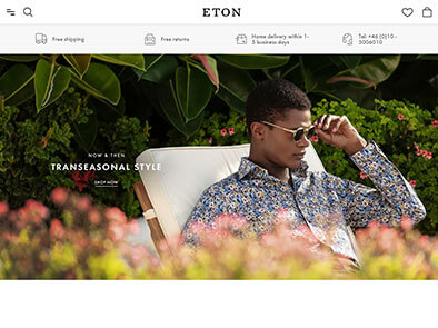 Eton Shirts skjermbilde