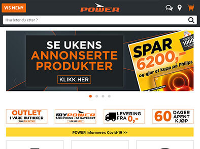 POWER skjermbilde