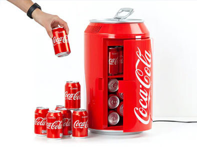 Coca Cola-kjøleskap