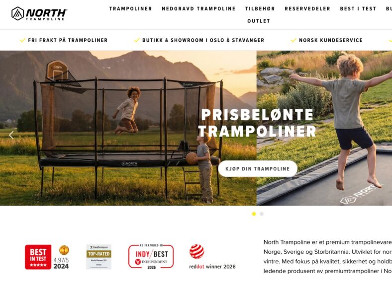 North Trampoline skjermbilde